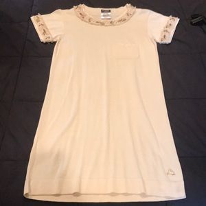 Chanel Embellished Knit Top Sz 38